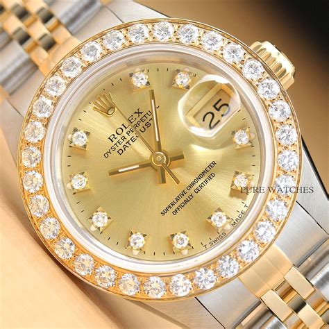 reloj rolex de oro con diamantes precio